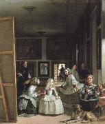 Diego Velazquez las meninas oil